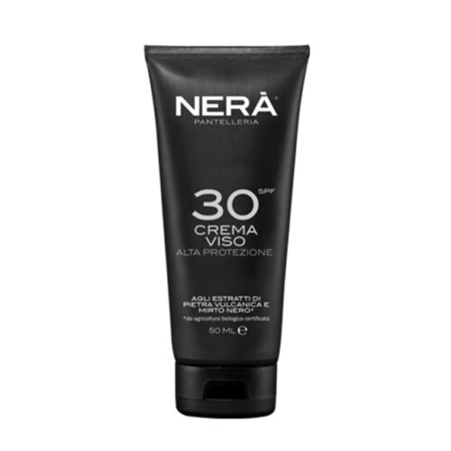 CREMA VISO ALTA PROTEZIONE 30 – NERA’ PANTELLERIA